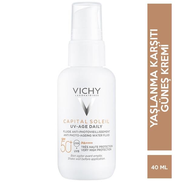 Vichy Capital Soleil UV Yaşlanma Karşıtı Güneş Kremi SPF 50 40 ml