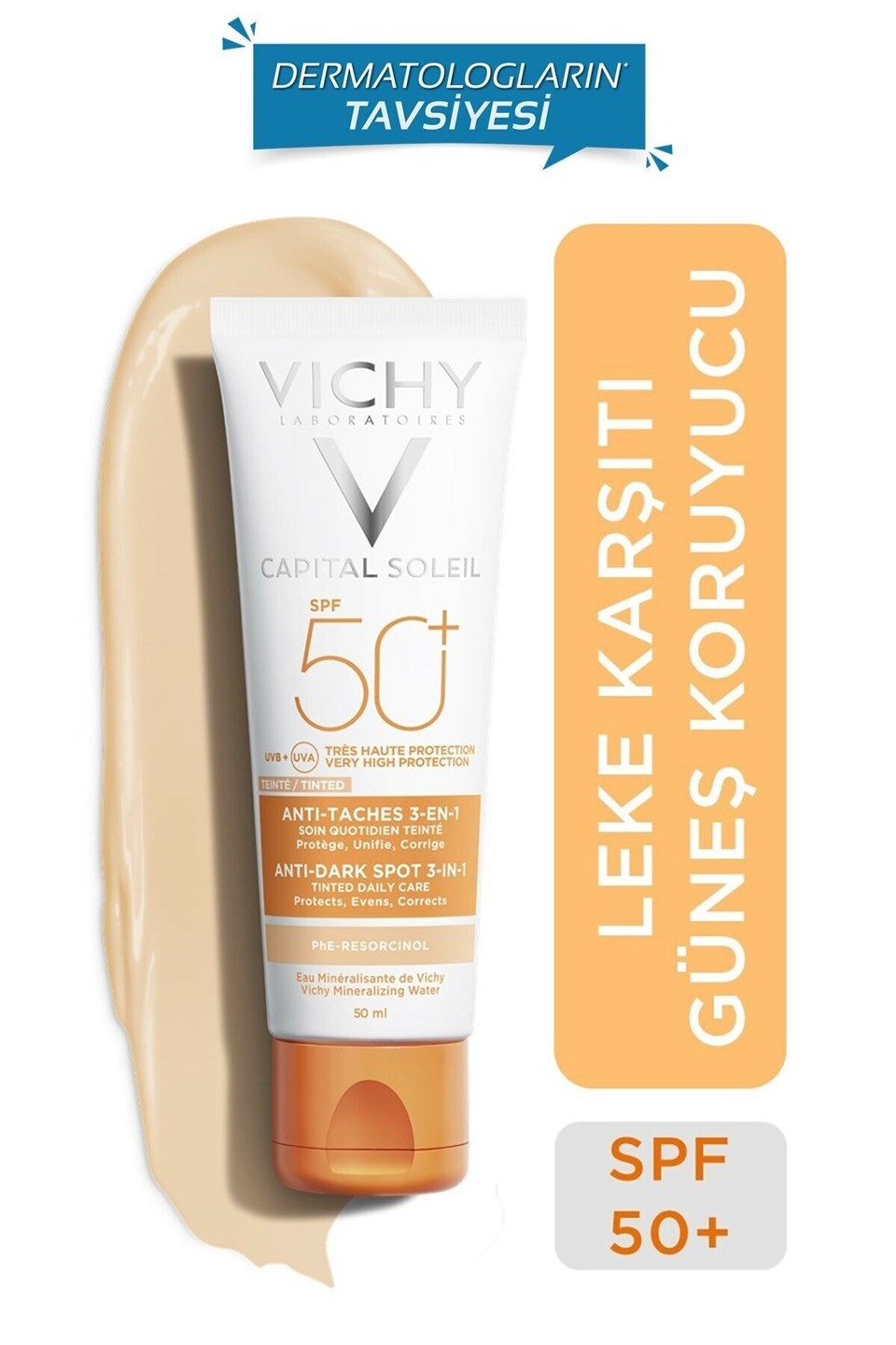 Vichy Ideal Soleil Anti-Dark Spot SPF50 50ml