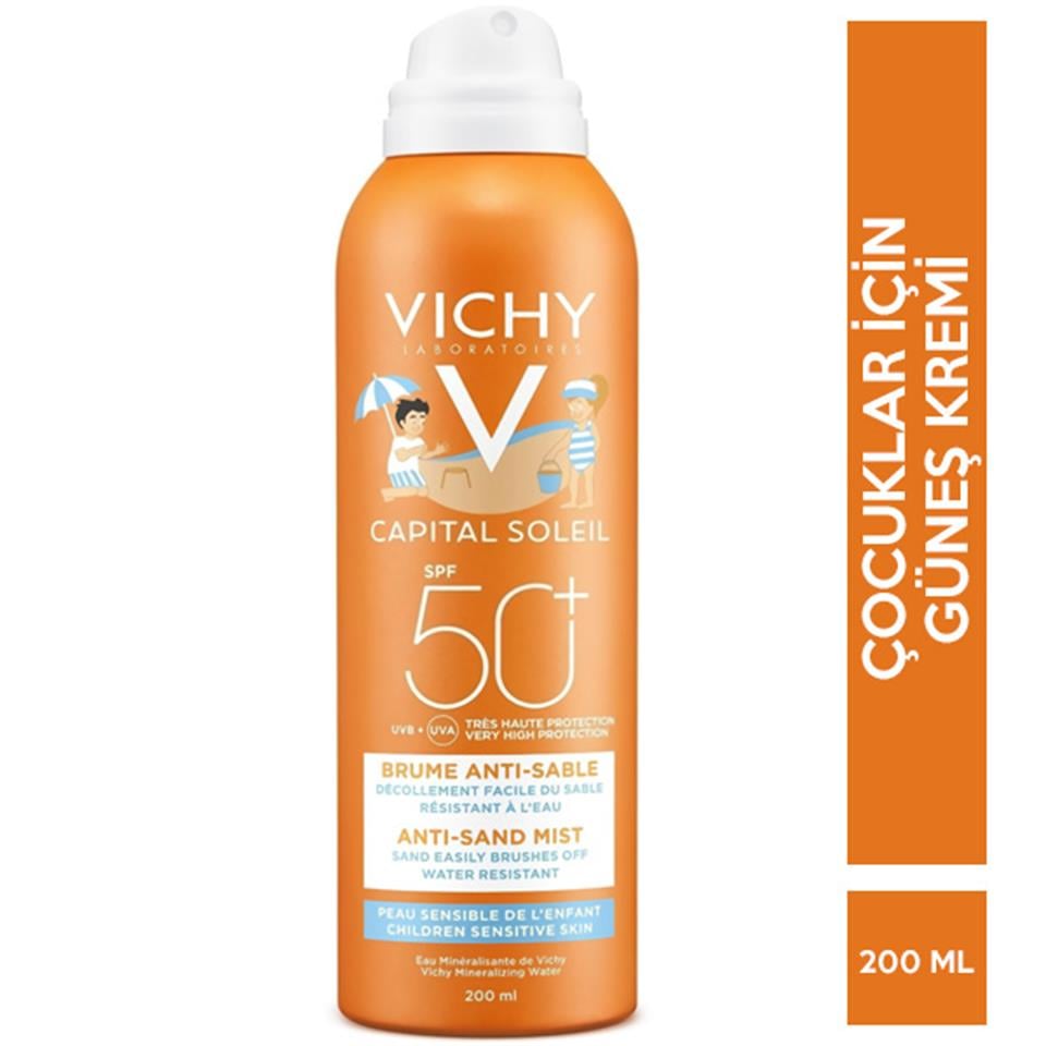 Vichy Ideal Soleil Anti-Sand Enfant Sprey SPF50 200ml