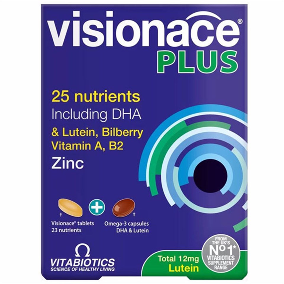 Vitabiotics Visionace Plus 56 Tablet Gıda Takviyesi