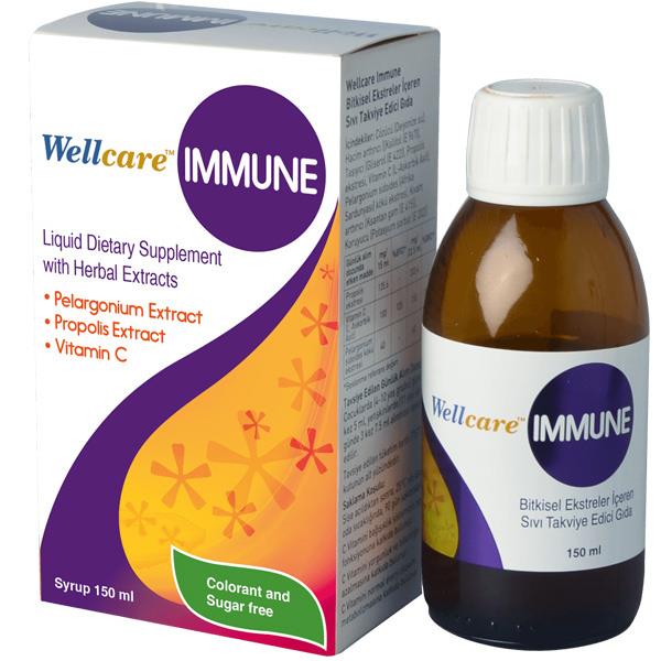 Wellcare Immune Şurup 150 ML