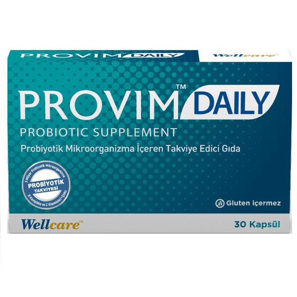 Wellcare Provim Daily Probiyotik 30 Kapsül