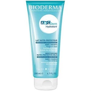 Bioderma ABCDerm Moisturising Milk 200 ml Bebekler için Nemlendirici Bakım Sütü
