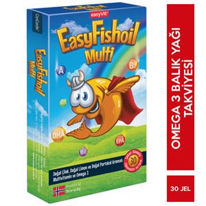 Easyvit Multi + Omega 3 30 Jel Tablet