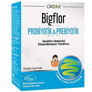 Orzax Bigflor Probiyotik 10 Saşe