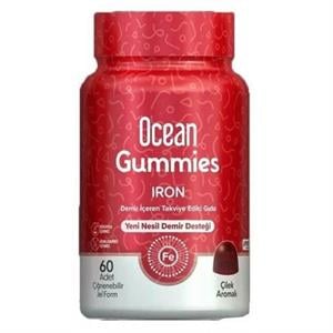 Orzax Ocean Gummies İron 60 Çiğneme Formu