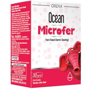 Orzax Ocean Microfer Damla 30 ML Demir Takviyesi