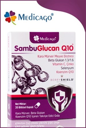 SambuGlucan Q10 20 Kapsül