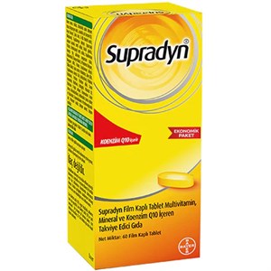 Supradyn Koenzim Q10 60 Film Kaplı Tablet
