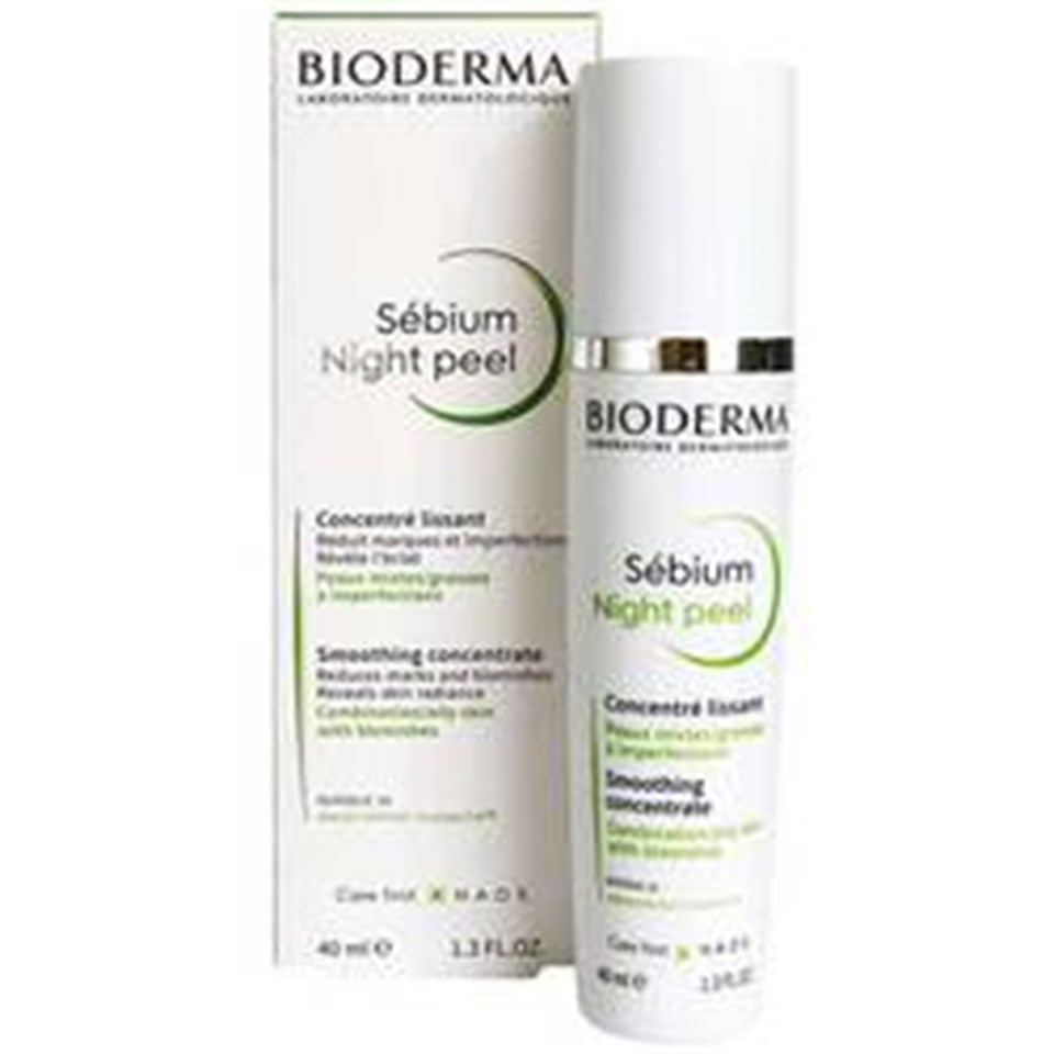Bioderma Sebium Night Peel 40 ML Peeling Etkili Gece Kremi