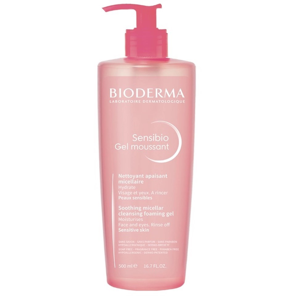Bioderma Sensibio Foaming Jel 500 ML Yüz Temizleme Jeli