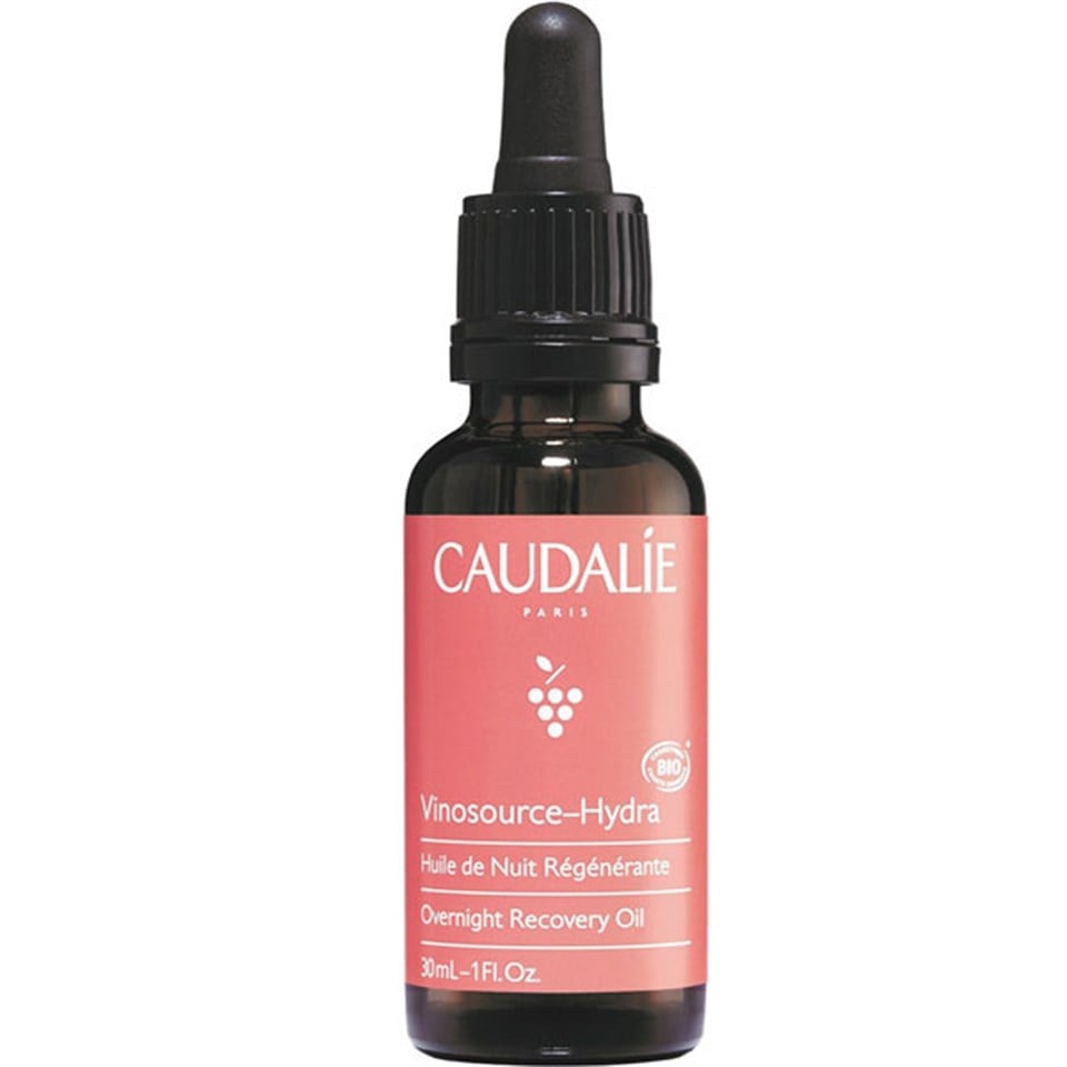 Caudalie Vinosource Overnight Recovery Oil 30 ml - Kuru Ve Hassas Ciltler Için Yenileyici G