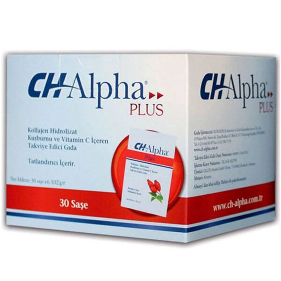 CH Alpha Plus 30 Saşe Kolajen Takviyesi
