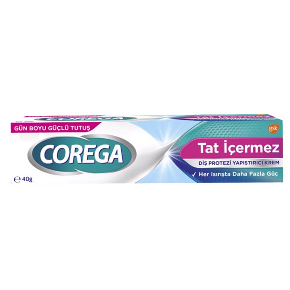 Corega Super Diş Protezi Yapıştırıcı Tat İçermez Krem 40 gr