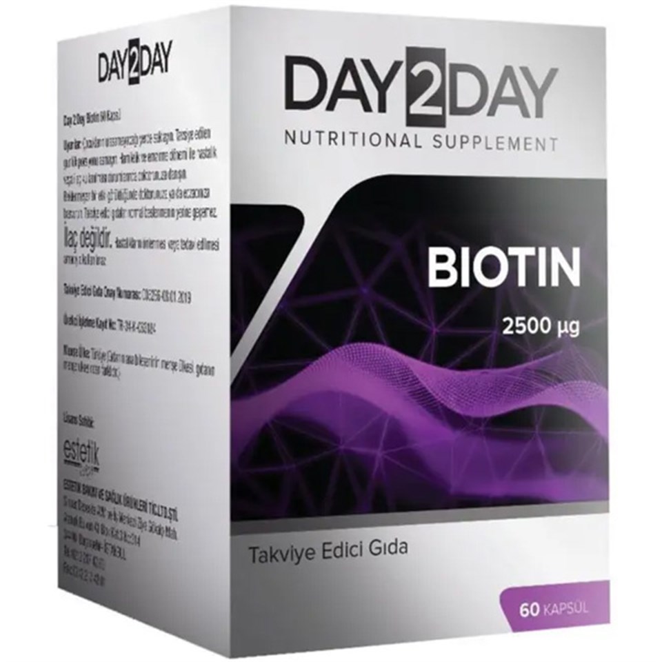 Day2day Biotin 60 Kapsül