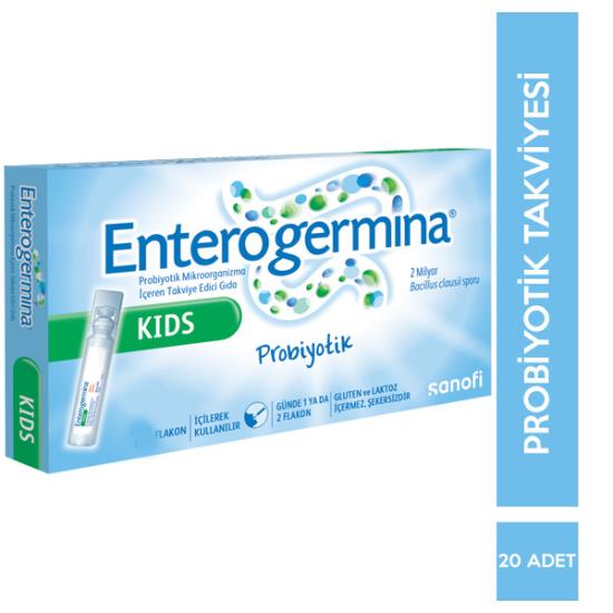 Enterogermina Kids 5 ml x 20 Flakon Çocuklar İçin Probiyotik Takviyesi