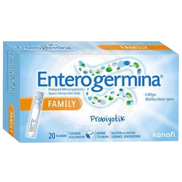 Enterogermina Probiyotik Yetişkin 5 ml x 20 Flakon