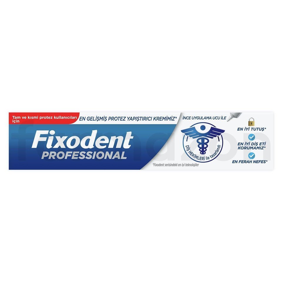 Fixodent Diş Protez Yapıştırıcı Krem Professional 40 gr