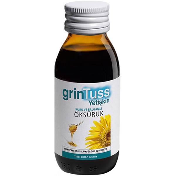 Grintuss Yetişkin Şurup 128 gr