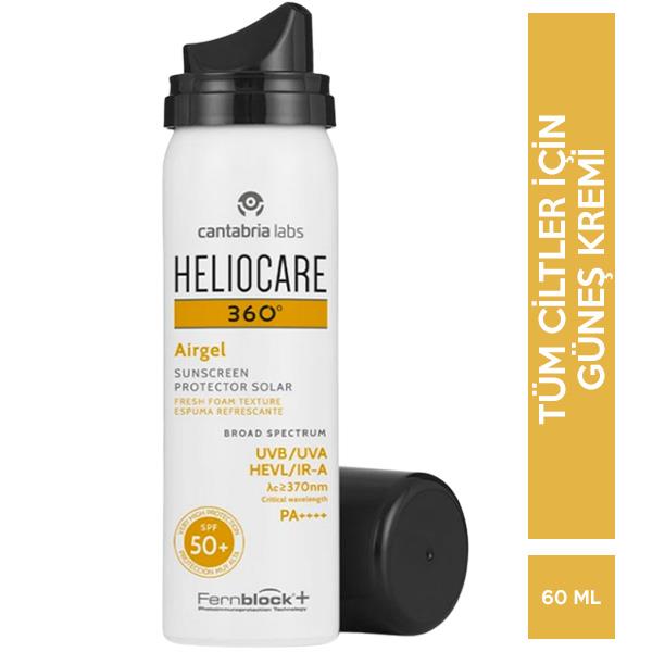 Heliocare 360 Airgel Spf 50 60 ML Güneş Koruyucu Jel