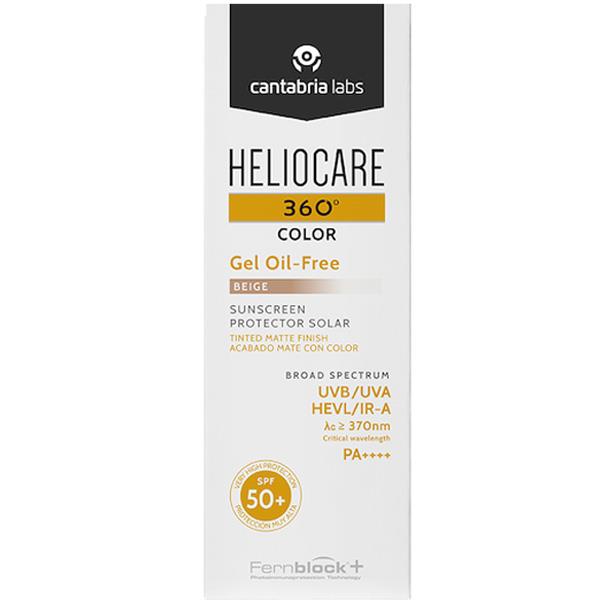 Heliocare 360 Gel Oil Free Beige Spf 50 50 ML