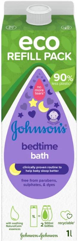 Johnson´s Bedtime Baby Bath Wash 1000ml - Refill Shower Gel