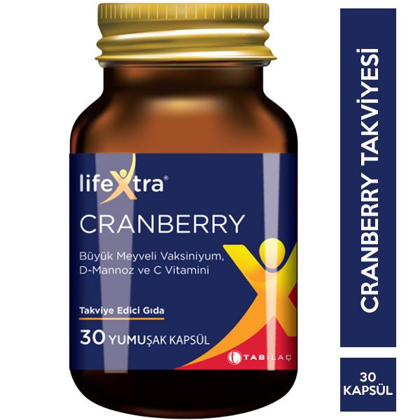Lifextra Cranberry 30 Kapsül