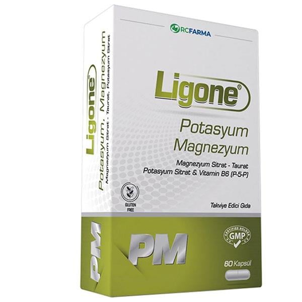 Ligone Potasyum Magnezyum 60 Kapsül