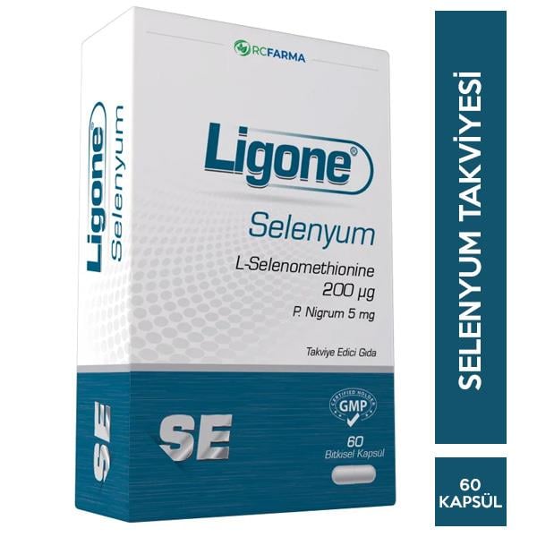 Ligone Selenyum 60 Kapsül Takviye Edici Gıda