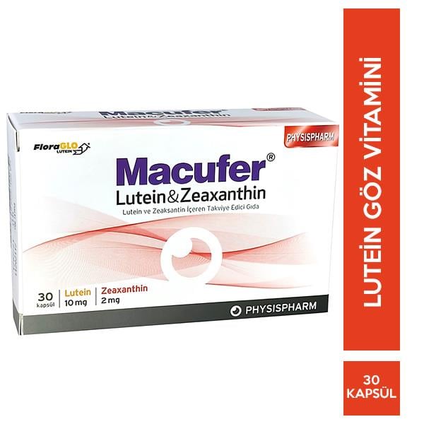 Macufer Lutein Zeaxanthin 30 Kapsül
