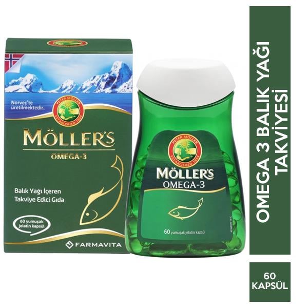Möllers Omega 3 Balık Yağı 60 Kapsül