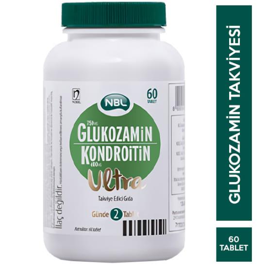 NBL Glukozamin Kondroitin Ultra Takviye Edici Gıda 60 Tablet