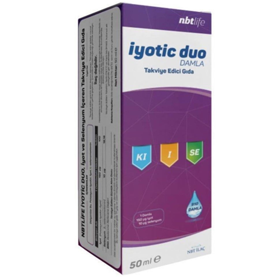 NBT Life İyotic Duo 50 ml Damla