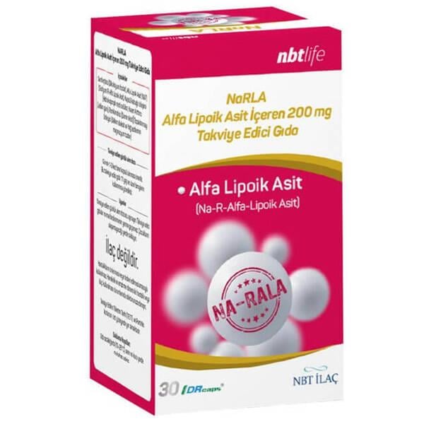NBT Life Narla Alfa Lipoik Asit 30 Kapsül