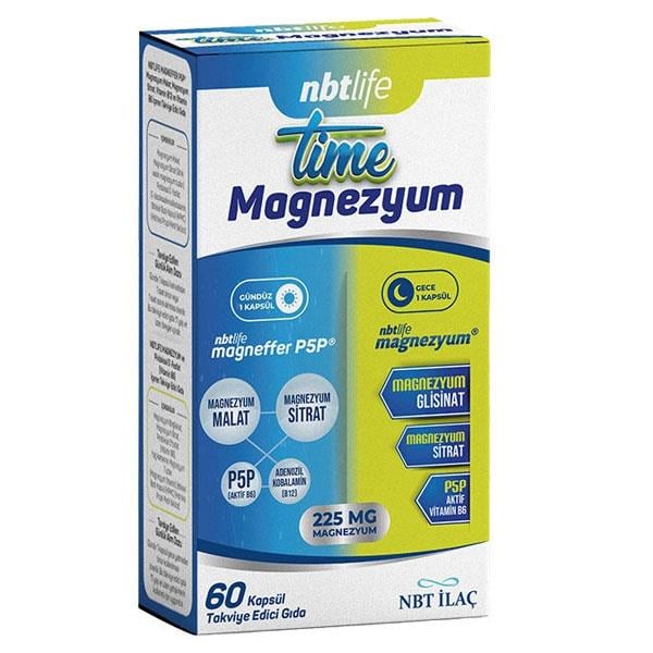 Nbt Life Time Magnezyum 60 Kapsül