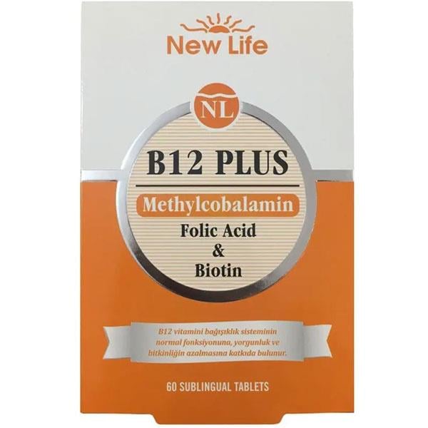 New Life B12 Plus Methylcobalamin 60 Tablet