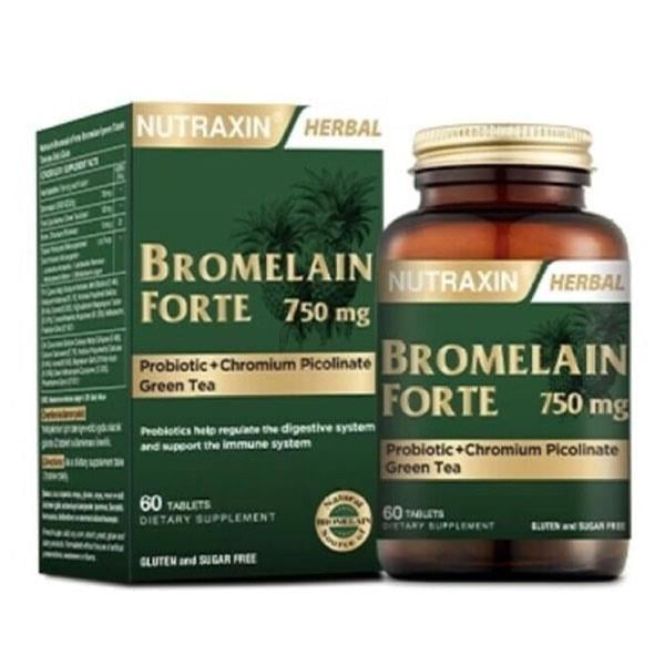 Nutraxin Bromelain Forte 60 Tablet