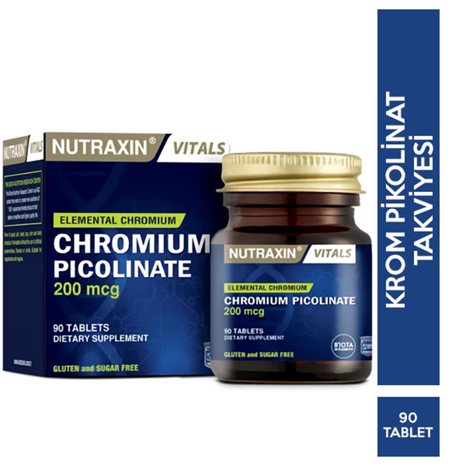 Nutraxin Chromium Picolinate 90 Kapsül
