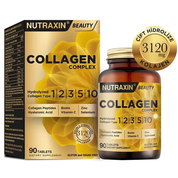 Nutraxin Collagen Complex Tip 1 2 3 5 10 3120 mg 90 Tablet