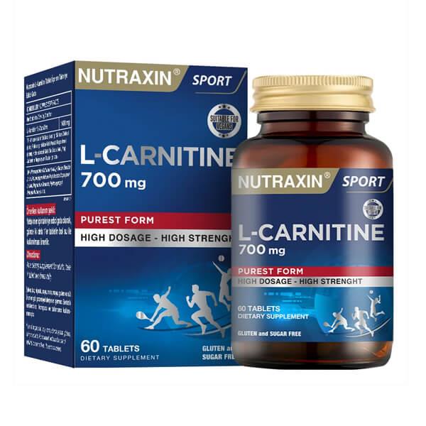 Nutraxin L-Carnitine 60 Kapsül