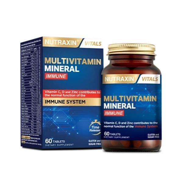 Nutraxin Multivitamin Mineral Immune 60 Tablet