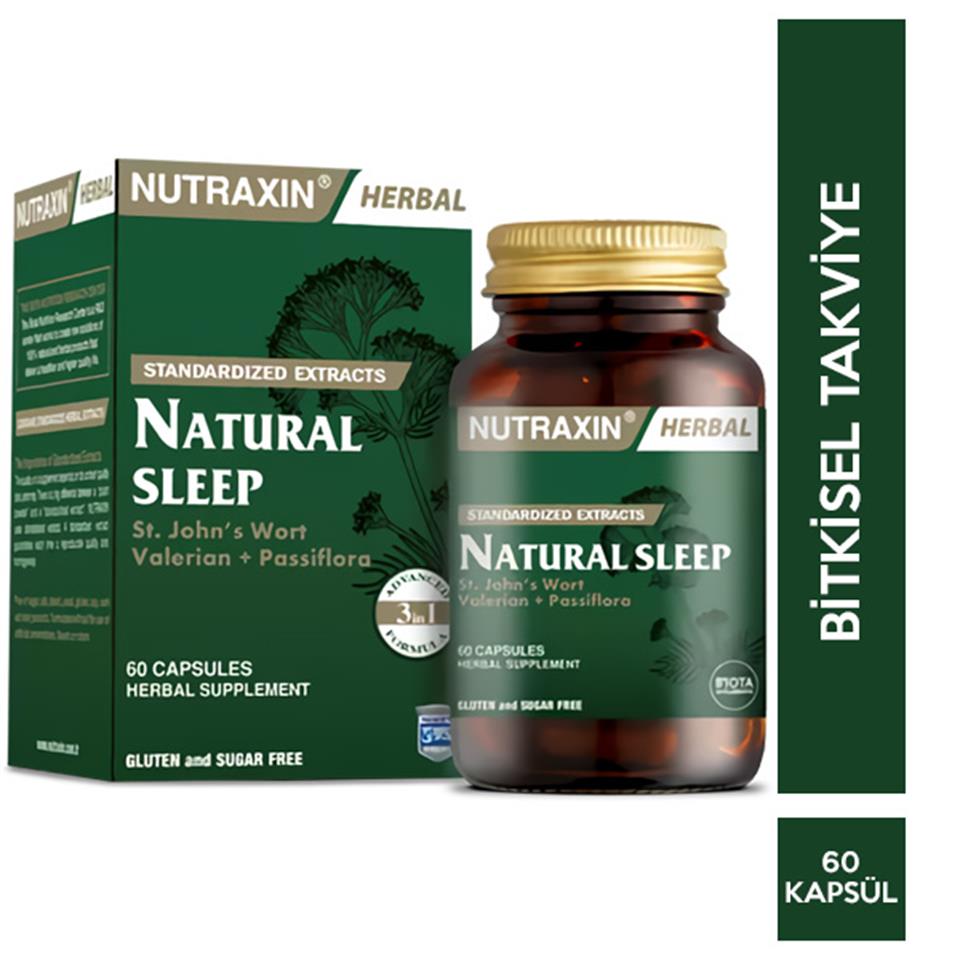 Nutraxin Naturel Sleep 60 Kapsül