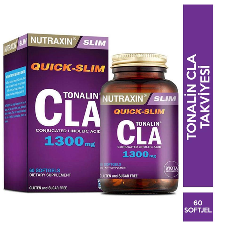 Nutraxin Quick-Slim CLA Tonalin 60 Kapsül