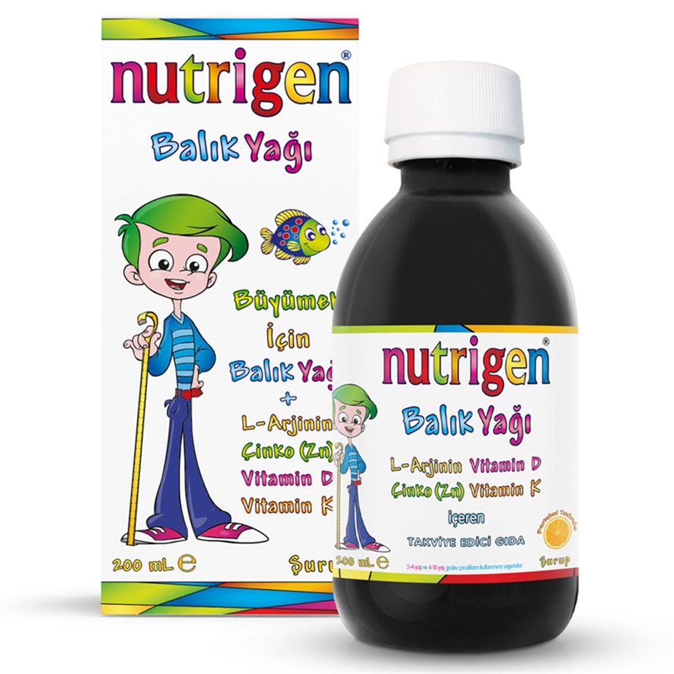 Nutrigen Balık Yağı Şurubu 200 ml