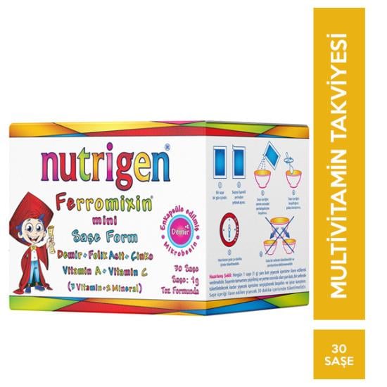 Nutrigen Ferromixin Mini Saşe Form 30 Saşe