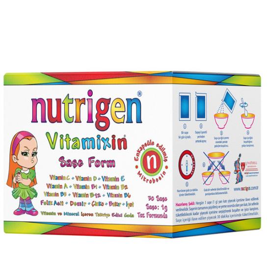 Nutrigen Vitamixin Saşe Form 30 Şase
