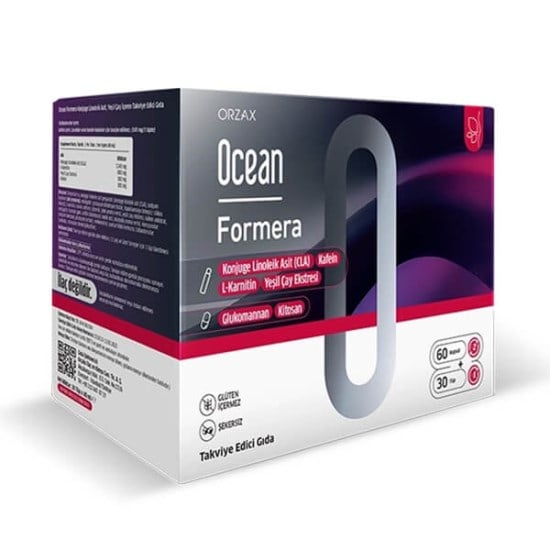 Ocean Formera L-Karnitin 30 Tüp ve Glukomannan 60 Kapsül