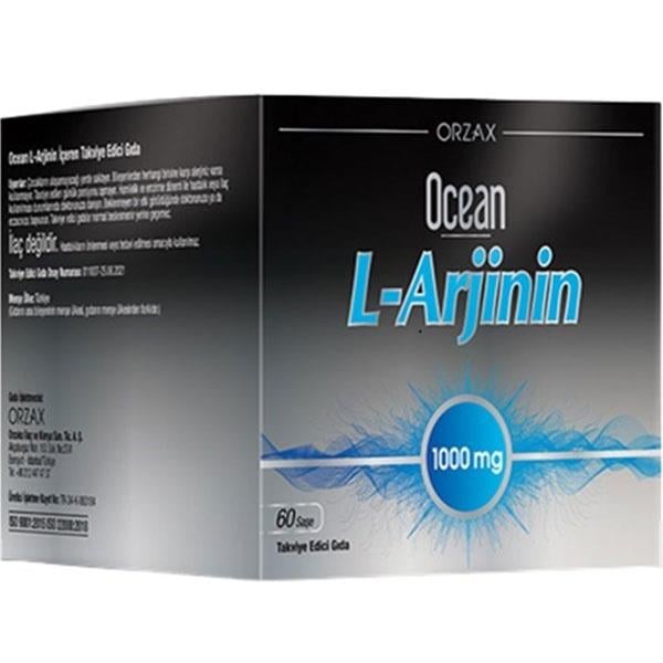 Orzax Ocean L-Arjinin 1000 mg 60 saşe