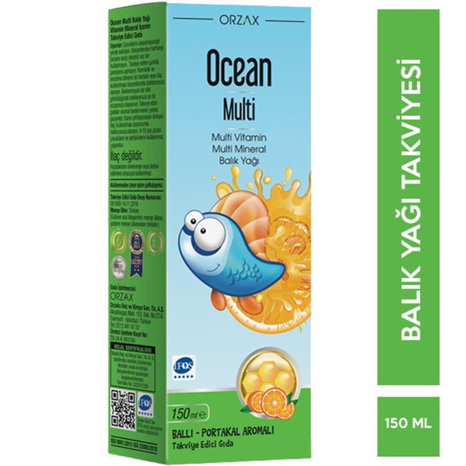 Orzax Ocean Multi Vitamin 150 mL