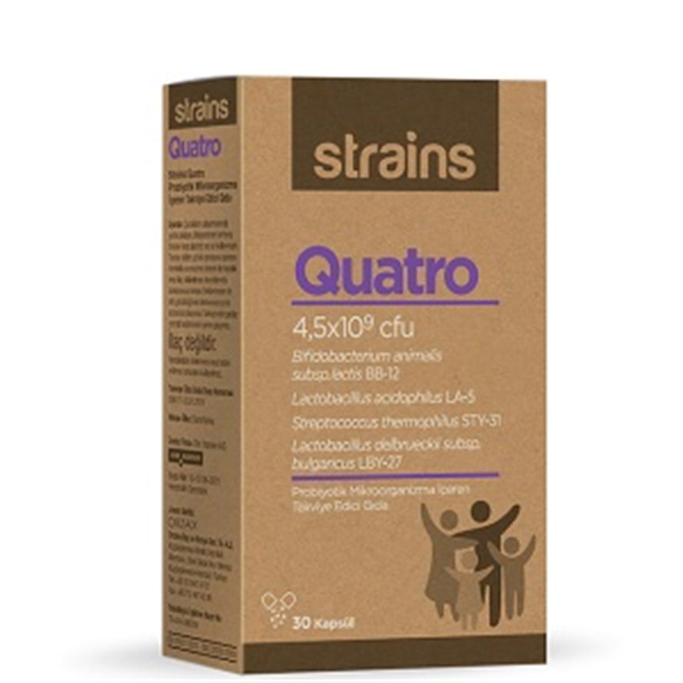 Orzax Ocean Strains Quatro Probiotik 30 Kapsül